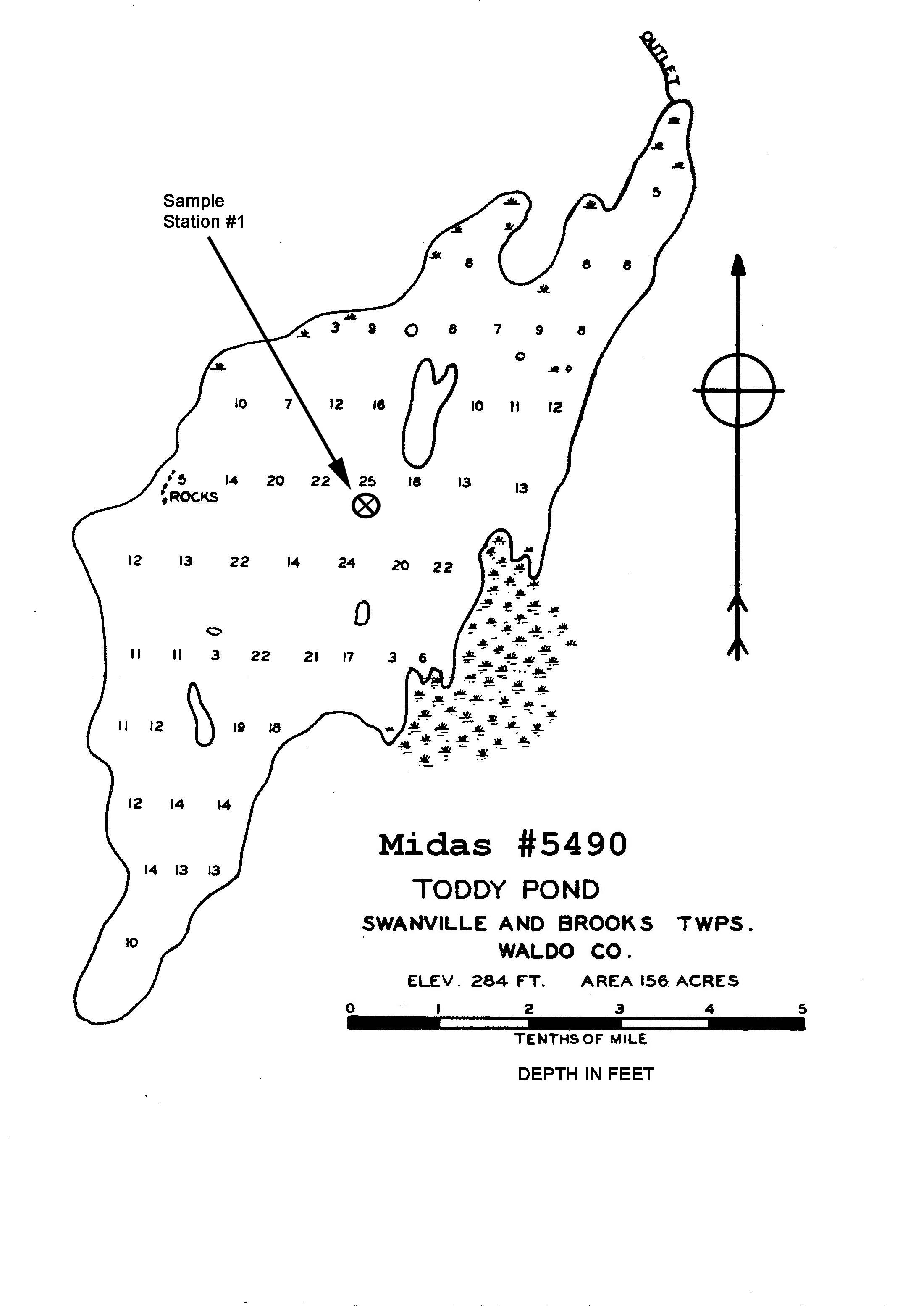 Lakes of Maine Lake Overview Toddy Pond Brooks, Swanville, Waldo